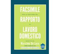 Facsimile per la gestione del rapporto di lavoro domestico