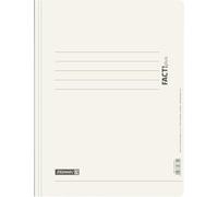 Fact!Plus, Brunnen, raccoglitore A4, in cartone pressato, spesso bianco