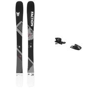 Faction - Attacchi per sci Freeride/Freestyle - Pack Prodigy Jr 2025 - Nero Nero 103 cm,113 cm,123 cm,133 cm