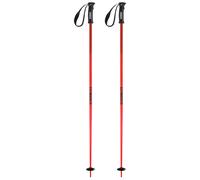 Faction - Bastoncini da sci - Dancer Poles Red in Alluminio - Taglia 115 cm - rosso