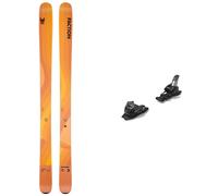 Faction - Sci all-mountain - Pack Dancer 3 Orange 2025 in Legno - Arancione