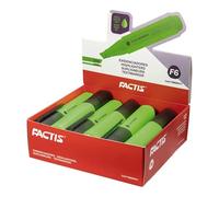 Factis Scatola espositore 12 evidenziatori fluorescenti F6 verde