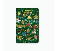 FACTOR NOTES Taccuino A5: a righe, 90 g/m², 160 pagine (Gujarat vivace)