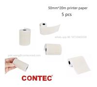 Factory 5 Rolls Priner Paper for ECG90A/100G Patient Monitor CONTEC 50MM20M