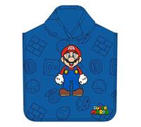FACTORY CR 2023MAR013 - SONIC - Poncho in microfibra, telo piscina, asciugamano per bambini, stampa per bambini, 50x100 Unisex - Bambini, Color, único -