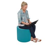 Factory Direct Partners FDP Pro Series - Pouf rotondo da 45,7 cm (45,7 cm di altezza); mobili commerciali imbottiti a mano per hall di hotel, ufficio, ristorante e molto altro ancora; seduta