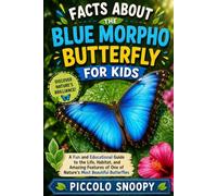 Facts About the Blue Morpho Butterfly for Kids: A Fun and Educational Guide to the Life, Habitat, and Amazing Features of One of Nature’s Most Beautiful Butterflies