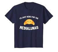 Facturas Argentinas Dulce De Leche Argentino Divertente Medialuna Maglietta, Bambini, Navy, 3 Anni