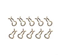FACULX 10 clip a molla per pinza freno per bicicletta, parti di ricambio in metallo per XT per SLX e XTR (giallo)