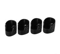 FACULX 4 custodie in plastica per batteria rotta da 12 V, custodia di ricambio nera per utensili senza fili (confezione da 4)