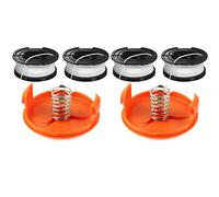 FACULX Bobina di ricambio per Black and Decker STC1820PC ST5530 STC1815 STC1820D String Trimmer Line Ricarica bobina di ricambio