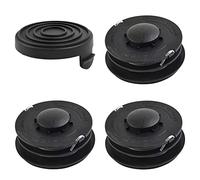 FACULX Bobina di ricambio per trimmer a doppia linea compatibile con per Einhell GC-ET 4530 3405685 bobine di copertura del cappuccio del kit di testa del regolatore