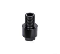 FACULX Bullone Sterzo Bici Pieghevole Alluminio 18mm Nero | Compatibile per brompton per dahon, lega alluminio CNC, finitura nera anodizzata, misura 17mm (Carbon steerer tube 18*1.5)