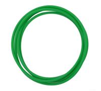 FACULX Cintura a rullo per bici da ginnastica in TPU, cinghia di trasmissione di ricambio per attrezzatura da allenamento al chiuso compatibile con rulli per bici, larghezza 5 mm, 185 cm (verde)