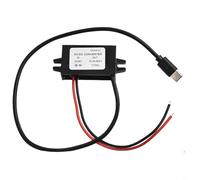FACULX Convertitore DC-DC Step Down Modulo 12V 24V a 5V USB C Adattatore di Alimentazione 5A 25W con IP68 Impermeabile per Auto Elettronica