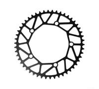 FACULX Corona ultraleggera in alluminio 130BCD stretta larga | Componente di goccia della catena lavorata CNC di profilo del dente anti per la singola velocità della sostituzione