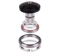 FACULX Cuffia per bicicletta, 42-52 mm, conica da 1-1/8 a 1-1/4 | Sterzo diritto Tubo Forcella Assemblaggio Cuscinetto Sigillato Testa Set Ricambio Lega di Alluminio Bike Stem Cap