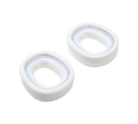 FACULX Cuscinetti auricolari di ricambio per cuffie Logitech G735 White | Cuscini in pelle morbido design traspirante facile da installare per una vestibilità durevole confortevole accessori da gioco