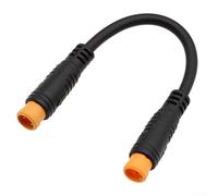 FACULX EBike - Cavo di prolunga per acceleratore a 3 pin, 17 cm, connettore impermeabile per kit di conversione bici elettrica, sensore del cambio, leve del freno (da maschio a maschio)