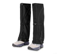 FACULX Ghette da trekking, in tessuto antivento e foderate in pile, per uomini e donne, calde protezioni invernali per le gambe per sci, trail running e attività sulla neve