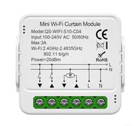 FACULX Interruttore intelligente, per ZigBee Smart Curtain Switch Module Timer Wireless per tapparelle avvolgibili (zigbee), 2120145773