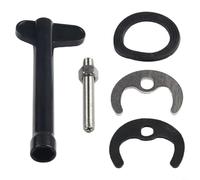FACULX Robusto kit di fissaggio per rubinetto, kit di montaggio per rubinetto miscelatore, include piastra chiave a rondella bullone, per la manutenzione del lavandino della cucina