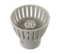 FACULX Skimmer per lo scarico dello stagno Koi, facile raccolta delle foglie, controllo dell'acqua per laghetti chiari, rimozione detriti acquatici per acquari Koi (75 mm)