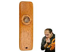 FacynKazoo in legno - Bel regalo per il cofanetto regalo Kazoo Present di una musica, flauto da bocca in legno Kazoo Harmonica Musica Kazoo