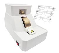 Smerigliatrice Ottica Manuale per Lenti, Smerigliatrice Manuale per Occhiali Smerigliatrice Manuale per Occhiali, Scanalatura Ruvida E Fine E a Forma di V, Molatrice per Occhiali