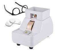 FADALE Smerigliatrice per Lenti a Mano Ottica, Doppio Supporto per Mola Ruvida E Fine E a Forma di V, Smerigliatrice Manuale per Lenti da 35 W per Giada, Vetro Dell'orologio