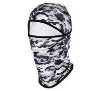 Fadcaer Passamontagna da sci per bambini, caldo, termico, antivento, con cappuccio, maschera sotto il casco, passamontagna per ragazzi e ragazze, sci, ciclismo, corsa, Camouflage C, Taglia unica