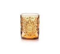 FADE 53132 Maison Vintage Ambra Set 6 Bicchieri, 300 Millilitri, Vetro, Argento