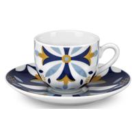 Fade alhambra, set 6 servizio caffè con piatto, in fine porcellana, qualità extr