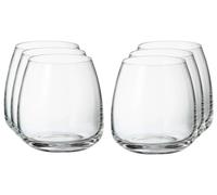 Fade Anser set 6 bicchieri da acqua cl 40 in fine cristallo crystalite bohemia