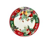 Fade apple, piatto rotondo da 30 cm in fine porcellana