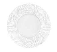 Fade Avena Piatto Piano D 27 Cm Ceramica Bianco