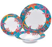 Fade Calajunco Servizio Tavola 18 Pezzi in Finissima Porcellana Qualità Extra