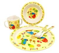 Fade copacabana set pappa 5 pz in melamina in scatola regalo