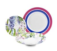 Fade Lilibeth, servizio piatti 18 pezzi in fine porcellana