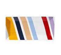 Fade novecento vassoio rettangolare cm 31,5x15,5 in fine porcellana