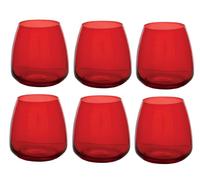 Fade passion set 6 bicchieri da acqua cl 40 in fine cristallo crystalite bohemia
