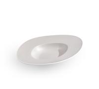 Fade piatto pasta bowl in porcellana cm 24x22 gourmet convivio grey