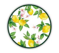 Fade Piatto Rotondo Jaffa D 35,5 Cm in Melamina - Vassoio Grande Resistente per Tavola e Cucina