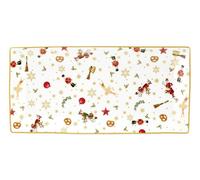 Fade Star vassoio rettangolare cm 31,5 x15,5 in fine porcellana