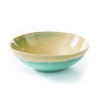 Fade Venere Piatto Pasta D 21 Cm Stoneware Giallo Verde
