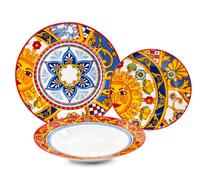 Fade Vittoria, servizio tavola 18 pz in fine porcellana