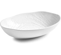 Fade Wall set 2 piatti ovali fondi porcellana 26x16x6 cm