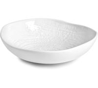 Fade Wall set 4 piatti fondi porcellana bianca 22x6 cm