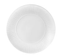 Fade Wood Piatto Piano D 27,5 Cm Bianco