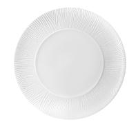 Fade Wood Piatto Piano D 29 Cm Bianco